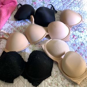 Barely worn bras. Natori and Victoria’s Secret. 32-34DD